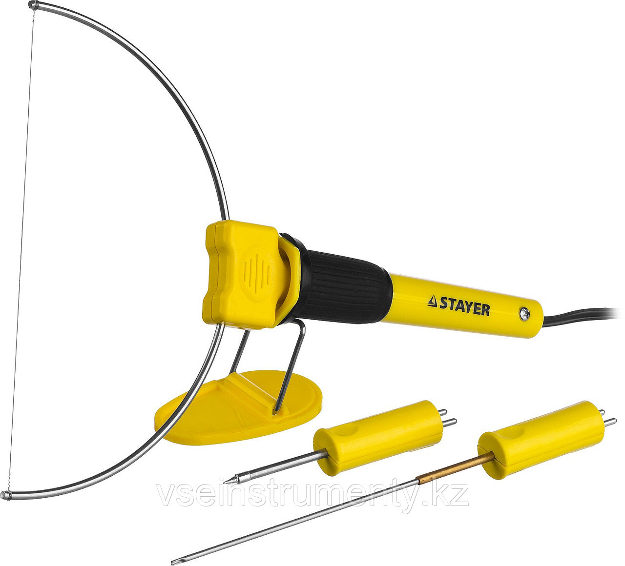 STAYER MAXterm, 7 Вт, в наборе: 3 насадки, аккуратный рез пенопласта + пластика, прибор для художественной, фото 1