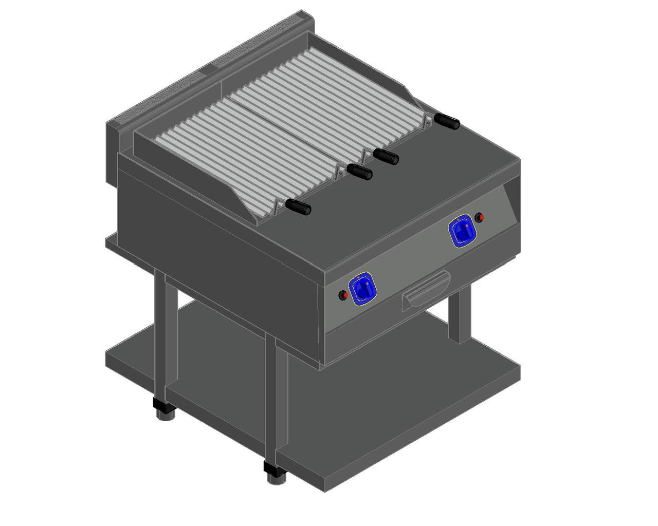 ГРИЛЬ ЛАВОВЫЙ ГК-90П 21000802031, фото 1