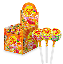 Карамель Chupa-Chups тропик-экзотик, 12 г (100шт в упаковке)