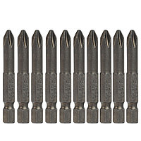 Бита PH2, сталь S2, длина 50 мм, 10 шт.