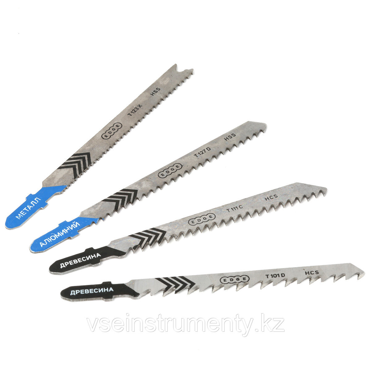 Набор пилок для лобзика T101B, T111C, T127D, T123X, фото 1