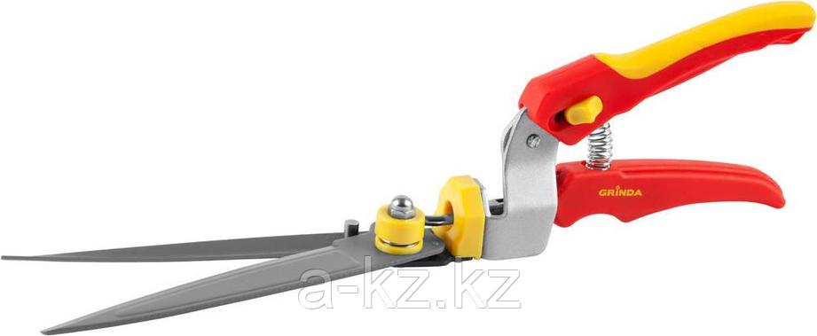 GRINDA 368 мм, 180 гр, пластмассовые ручки, для стрижки травы, поворотные ножницы (8-422015), фото 1