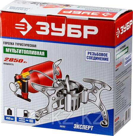 ЗУБР 2850 Вт, мультитопливная, туристическая горелка (68202), фото 3