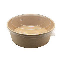 Упаковка для салатов bowl, 750 мл с крышкой