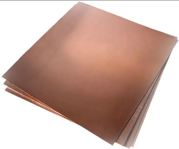 Медный лист М1, М2 8х600х1500 мм