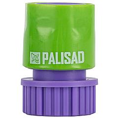 Соединитель быстросъемный пластмассовый Palisad аквастоп внутренняя резьба 3/4" 66170