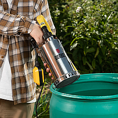 Дренажный насос для чистой и грязной воды DP600X, 600 Вт, подъем 7.5 м, 8500 л/ч Denzel