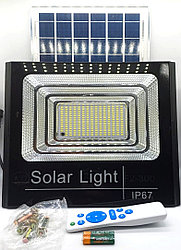 Уличный прожектор на солнечной батарее с пультом F2-300 (300 Вт)