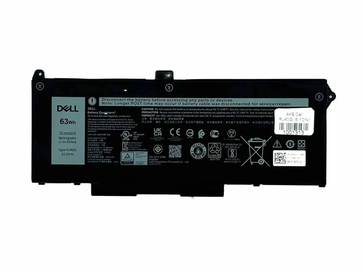 Аккумулятор для Dell Latitude 14 5420 15 5520 Precision 15 3560, P104F, P137G. RJ40G, фото 1