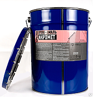 ГРУНТ-ЭМАЛЬ «АКРОМЕТ» черный 25 кг