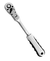 Трещоточная рукоятка с шарниром 1/4"DR, 72 зубца S1R472