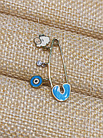 Брошь - булавка с бриллиантом