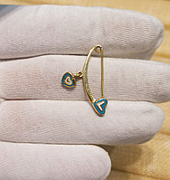 Брошь - булавка "Сердце"