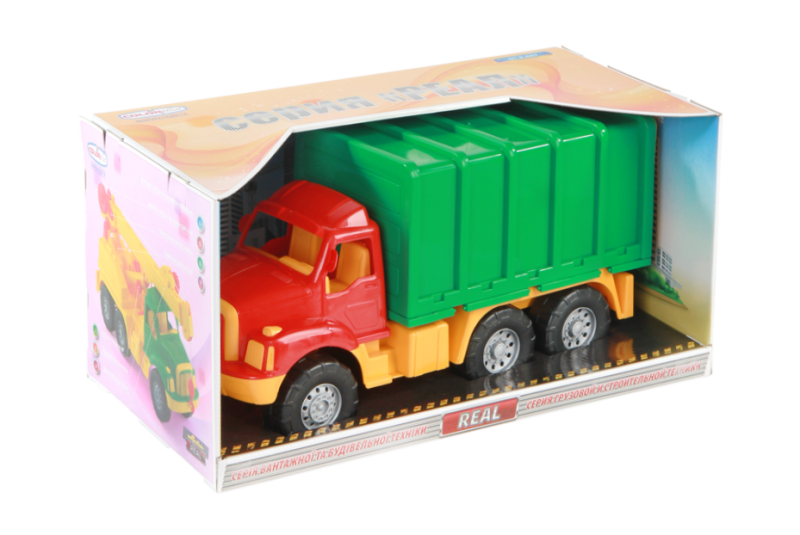 Колорпласт Игрушечная машина 1500 Фургон "Магирус", фото 1