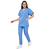 Медицинский костюм синий, фото 2