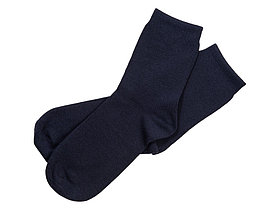 Носки однотонные «Socks» мужские, темно-синий