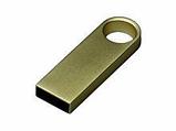 USB 3.0-флешка на 64 Гб с мини чипом и круглым отверстием, серебристый, фото 8
