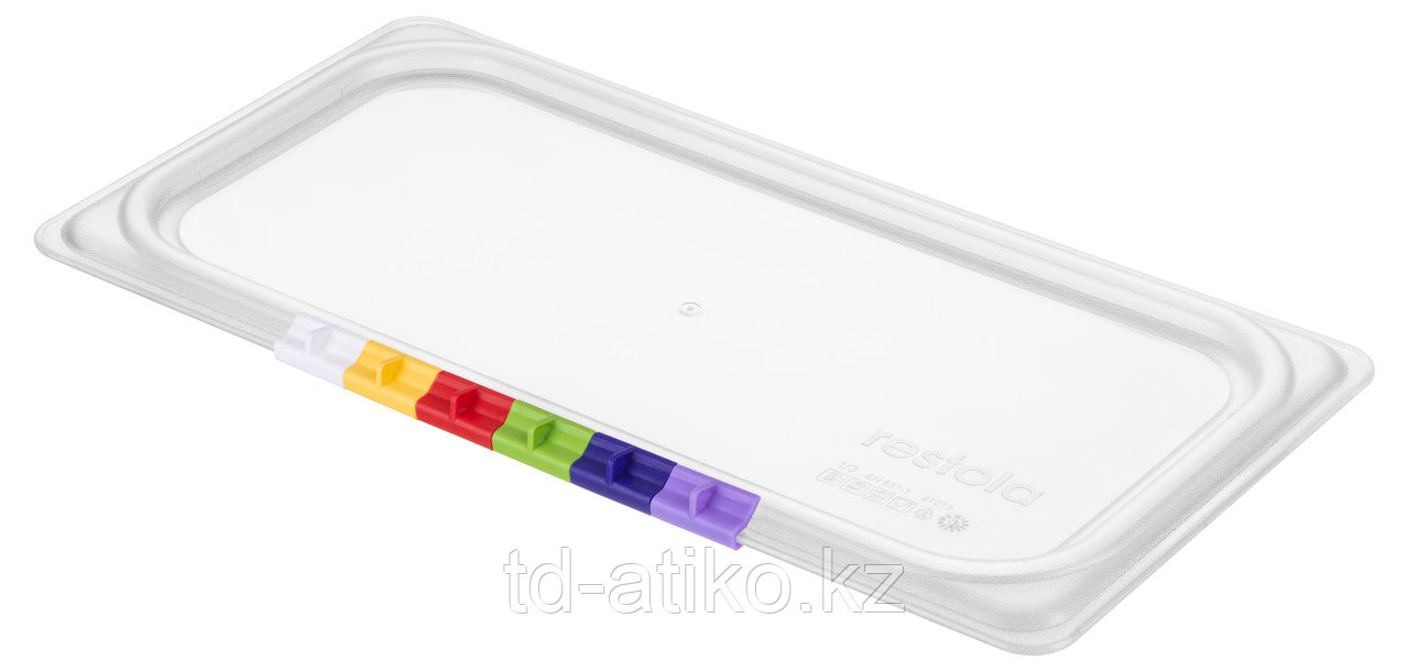 Крышка для гастроем. 1/3 п/п прозрачная  /1/6/