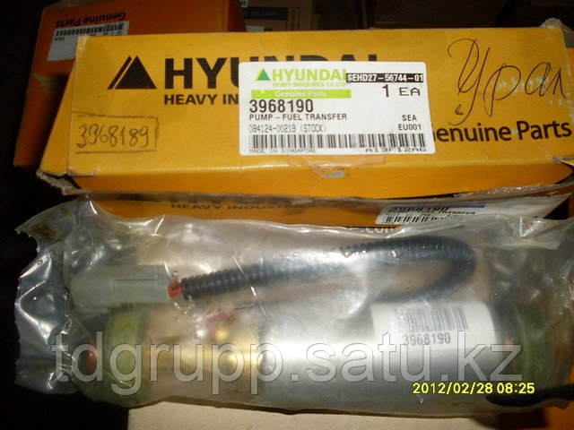 Насос подкачивающий 3968189 (3968190) для HYUNDAI