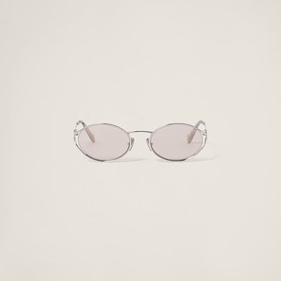 Солнцезащитные очки с логотипом Miu Miu