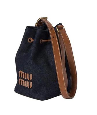 MIU MIU Тканевая сумка тоут