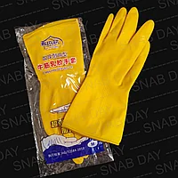 Перчатки латексные Желтые