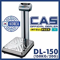 Весы CAS DL-150 N напольные торговые товарные электронные большие для склада, магазина до 150кг