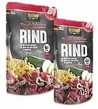 511515 BELCANDO Beef with Spaetzle & courgette, корм для собак с говядиной, лапшой и цуккини, пауч 300г, фото 3