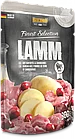 511525 BELCANDO Lamb with potatoes & cranberries, корм для собак с ягненком, картофелем и клюквой, пауч 300г
