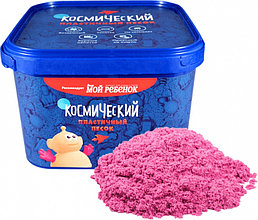 Космический пластичный песок, 3 кг. розовый