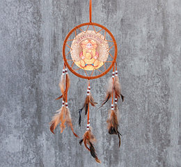 Ловец снов "Богатства в дом", 20 см