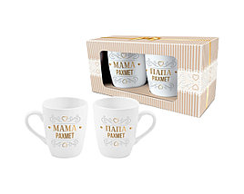 Кружка с рисунком набор 2 шт