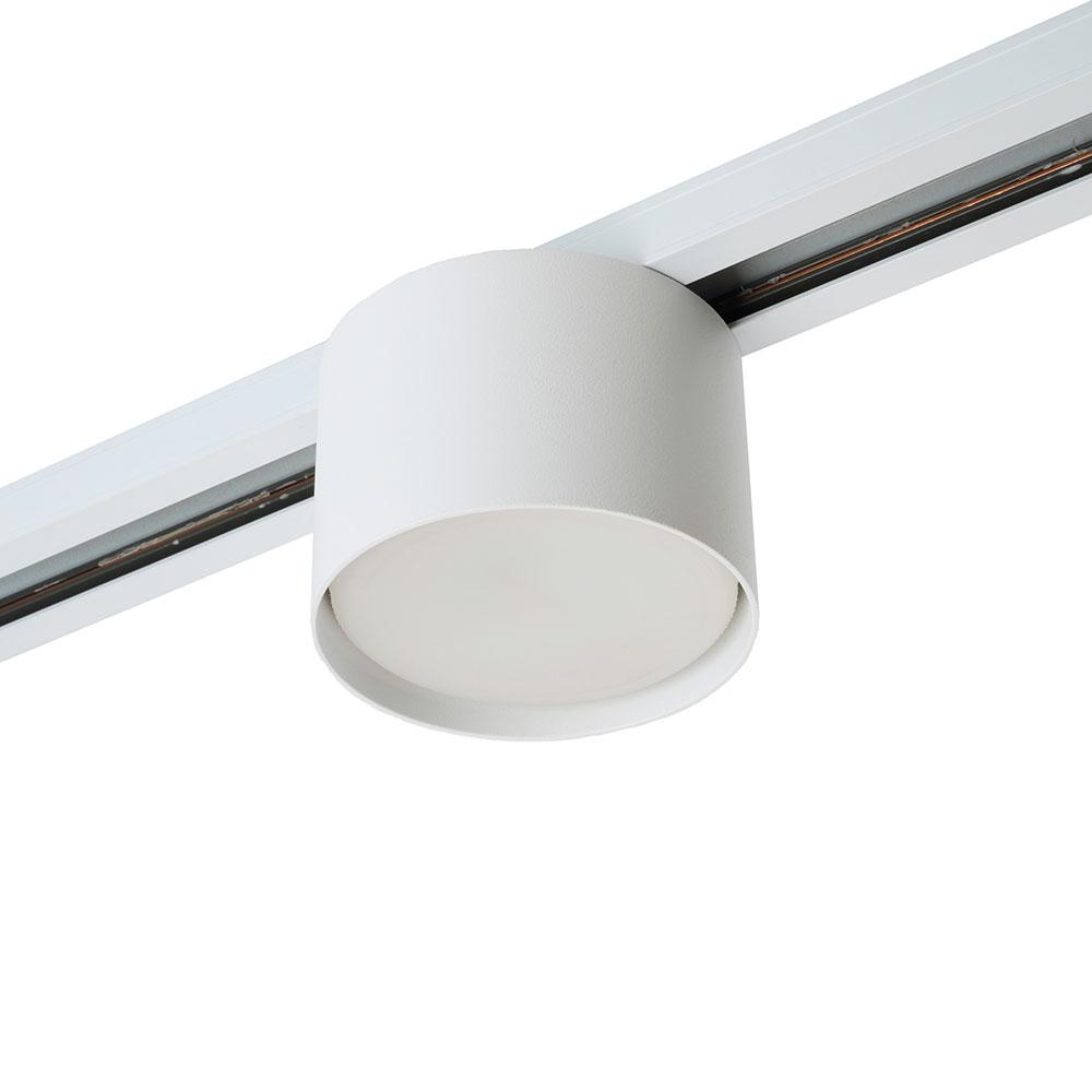 Светильник Feron AL134 трековый однофазный на шинопровод под лампу GX53, белый, фото 1