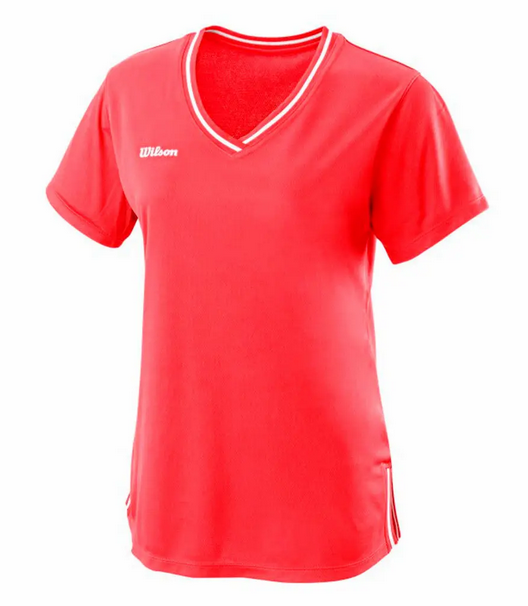 Футболка женская Wilson Team II V-Neck, фото 1