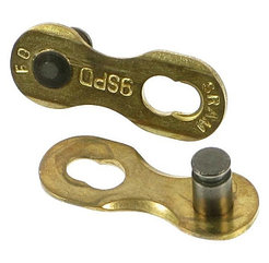 Замок для цепи Sram Connector 9-speed - gold