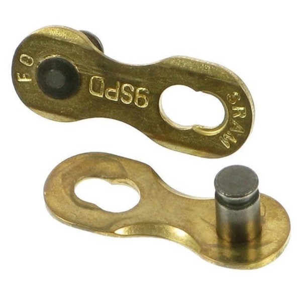 Замок для цепи Sram Connector 9-speed - gold