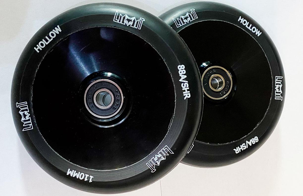 Комплект колес на трюковой самокат Limit FullCore LMT21 110 mm Black, фото 1
