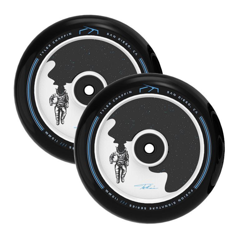Колеса на трюковой самокат Fuzion Tyler Chaffin Signature Wheel V2 (110mm) Black, фото 1