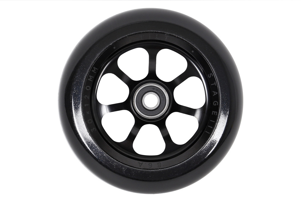 Колеса Tilt Durare Spoked 30x120мм black, фото 1