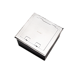 Shelbi SF-8M-ST Напольный лючок на 8 модулей, металл, сталь, фото 2