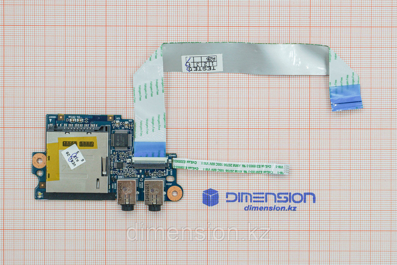 AUDIO порт, плата, разъем, картридер для HP Probook 4730 4730s