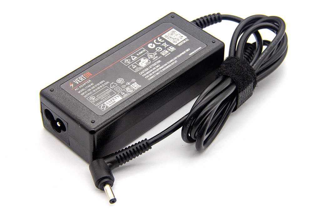 Блок питания для ноутбука Asus, 19 В/ 65 Вт (3.42 А), 4.0/1.35 мм, Verton 31560