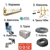 Аренда ZLP фасадный подъемник