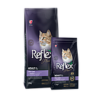 RFX-313 ReflexPlus Adult Cat SkinCare Salmon, сухой корм для кошек для здоровой кожи с лососем,уп.1.5кг