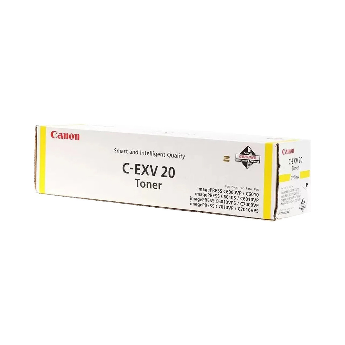 Тонер-картридж Canon C-EXV20 TONER YELLOW для imagePRESS C6000