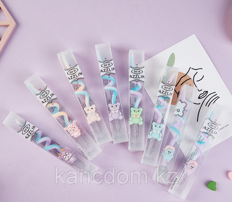 Свечи для торта "Зверушки" микс