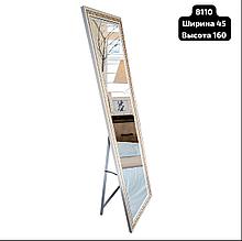 Зеркало напольное с рамой 8110 Белый