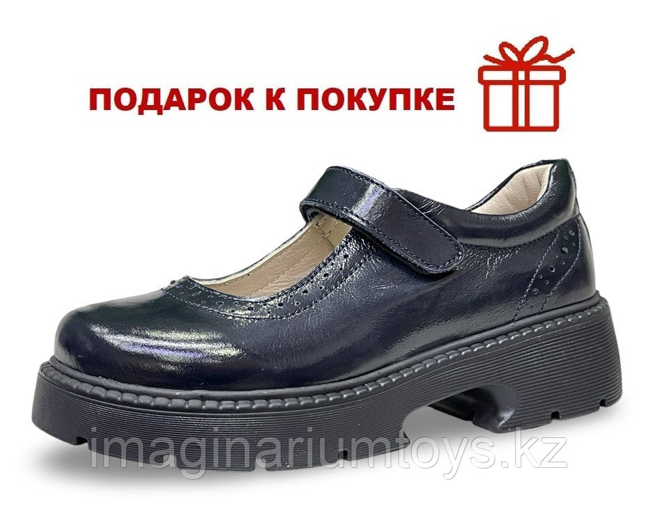 Школьные туфли для девочек р-р 33 34 35 36 F6118 - фото 1 - id-p118361692