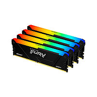 Kingston KF436C18BB2AK4/128 Комплект модулей памяти FURY Beast RG, 128GB(4x32), DDR4, DIMM <PC4-44800/5600MHz>