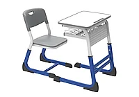 Парты школьные, парта одноместная комплект